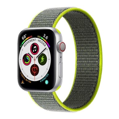 Apple Watch 5 (40mm) Nylon armbånd - Flash
