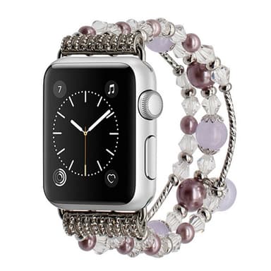 Apple Watch 42mm Crystal Agate - Sølv