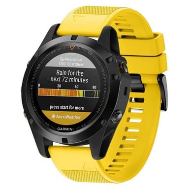 Sport Armbånd Garmin Fenix 3 / 5X / 5X Plus - Gul