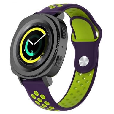 EBN Sport Armbånd Samsung Gear Sport Armbånd  - lilla / grøn