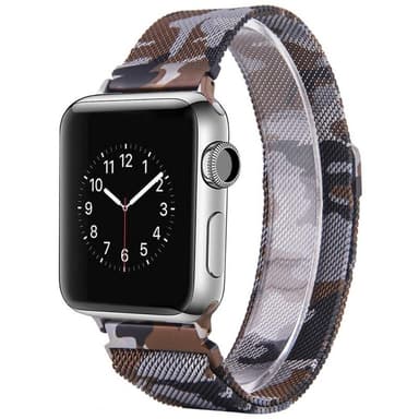 Apple Watch 4 (40) Armbånd Milanese Camo - Brun
