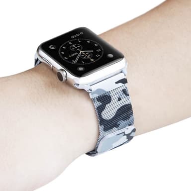 Apple Watch 38 armbånd Milanese Camo - Grå