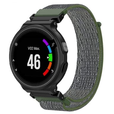 Nylon armbånd Garmin Forerunner 220/230/235/620/630 / 735XT - Hær