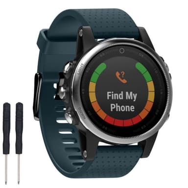 Sport Armbånd Garmin Fenix 5S - Gråblå