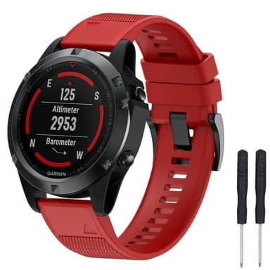 Sport Armbånd Garmin Fenix 5 / Forerunner 935-rød