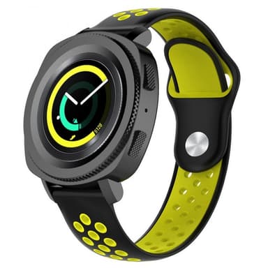 EBN Sport Armbånd Samsung Gear Sport Armbånd  - Sort / gul