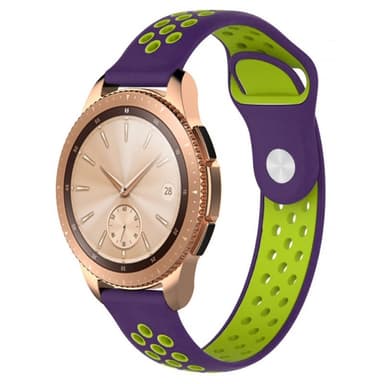 EBN Sport Armbånd Samsung Galaxy Watch 42mm Purple / Green (S)