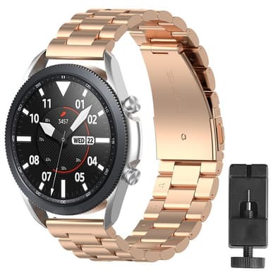 Armbånd rustfri stål Samsung Galaxy Watch 3 (45mm) - Rose