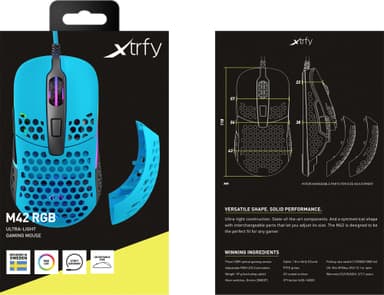 Xtrfy M42 gaming mus (blå)
