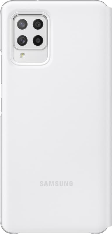 Samsung S View cover til Galaxy A42 (hvid)