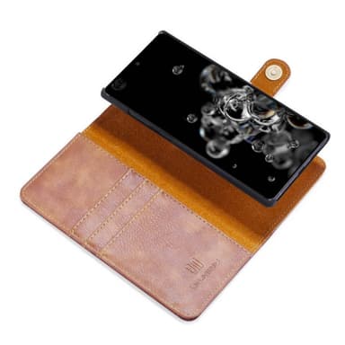 DG-Ming Wallet 2i1 til Samsung Galaxy S20 Ultra (SM-G988F)  - brun