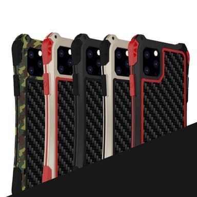 R-Just Amira cover til Apple iPhone 11 Pro (5.8 ")  - Guld / Rød