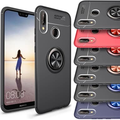 Huawei P30 Slim Ring cover (ELE-L29)  - sort