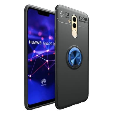 Huawei Mate 20 Lite Slim Ring cover (SNE-LX1)  - Sort / Blå