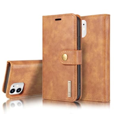 DG.MING til iPhone 12 Mini Stilfuld Pung Taske - Brun
