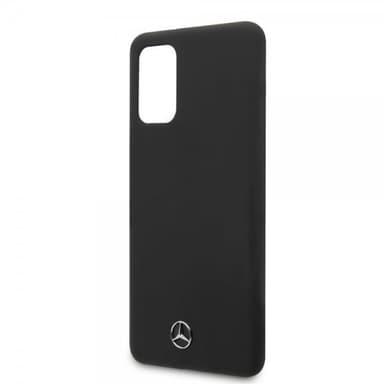 Mercedes Benz Samsung Galaxy S20 Plus Cover med Logo Sort