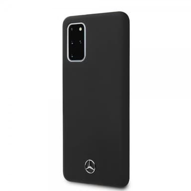 Mercedes Benz Samsung Galaxy S20 Plus Cover med Logo Sort