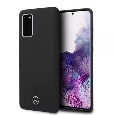 Mercedes Benz Samsung Galaxy S20 Plus Cover med Logo Sort