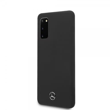 Mercedes Benz Samsung Galaxy S20 Cover med Logo Sort