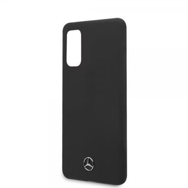 Mercedes Benz Samsung Galaxy S20 Cover med Logo Sort