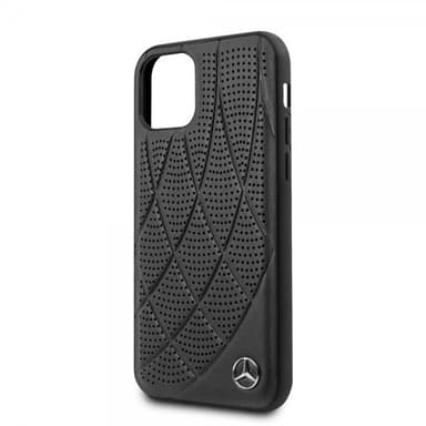Mercedes Benz iPhone 11 Pro Skal Perforerad Svart