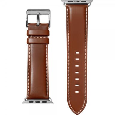 LAUT Apple Watch 42/44/45mm/Apple Watch Ultra Armbånd Oxford Tobacco