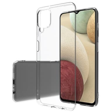 Silikone cover gennemsigtig Samsung Galaxy A12