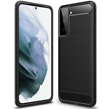 Børstet silikone cover Samsung Galaxy S21 Plus