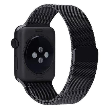 SKALO Milanese Loop Apple Watch 42/44/45/49mm - Sort