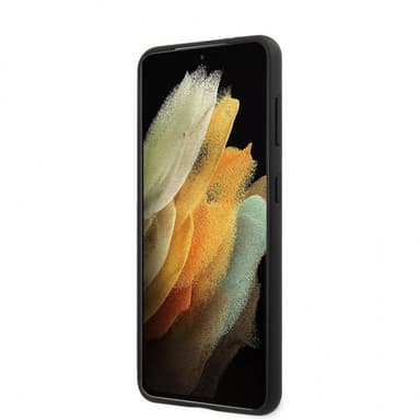 Mercedes Benz Samsung Galaxy S21 Cover Logo Perforeret Dynamic Sort