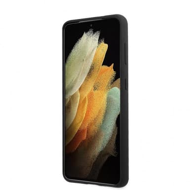 Mercedes Benz Samsung Galaxy S21 Cover med Logo Sort