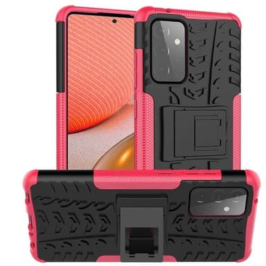 Stødbestandigt cover med stativ Samsung Galaxy A72 5G  - lyserød