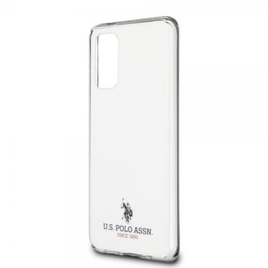 U.S. Polo Samsung Galaxy S20 Plus Cover med Logo Hvid