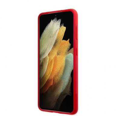 U.S. Polo Samsung Galaxy S21 Cover med Logo Rød
