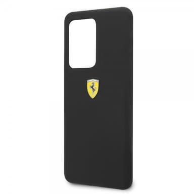 Ferrari Samsung Galaxy S20 Ultra Cover med Logo Sort