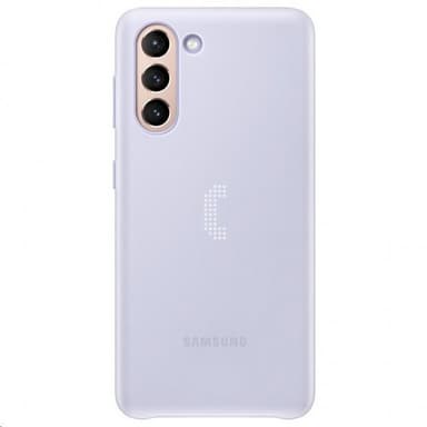 Samsung Original Galaxy S21 Cover Smart LED Cover Lilla