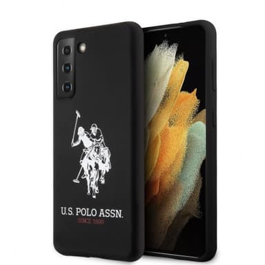 U.S. Polo Samsung Galaxy S21 Cover med Logo Sort
