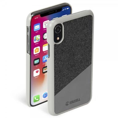 Krusell iPhone Xr Cover Tanum Cover Grå