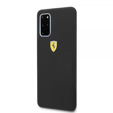 Ferrari Samsung Galaxy S20 Plus Cover med Logo Sort