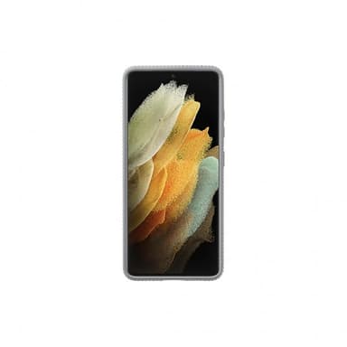 Samsung Original Galaxy S21 Ultra Cover Protective Standing Cover Lysegrå
