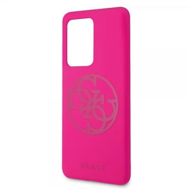 Guess Samsung Galaxy S20 Ultra Cover med Logo Magenta
