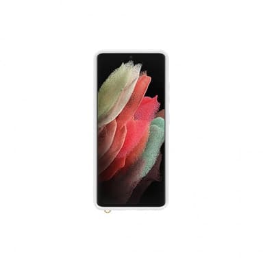 Samsung Original Galaxy S21 Ultra Cover Clear Protective Cover Hvid
