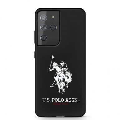 U.S. Polo Samsung Galaxy S21 Ultra Cover med Logo Sort