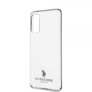U.S. Polo Samsung Galaxy S20 Cover med Logo Hvid