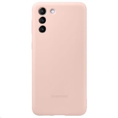 Samsung Original Galaxy S21 Plus Cover Silicone Cover Lyserød
