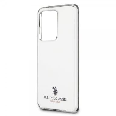 U.S. Polo Samsung Galaxy S20 Ultra Cover med Logo Hvid