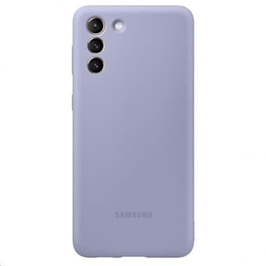 Samsung Original Galaxy S21 Plus Cover Silicone Cover Violet
