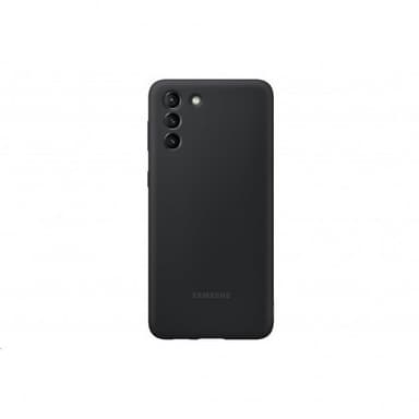 Samsung Original Galaxy S21 Plus Cover Silicone Cover Sort