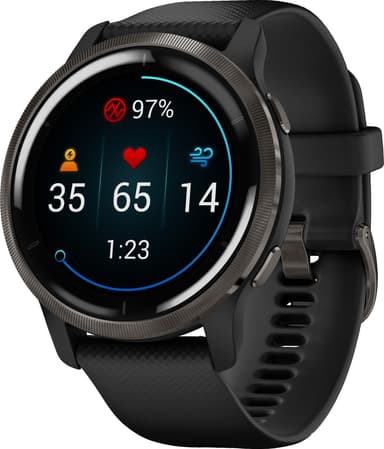 Garmin Venu 2 GPS smartwatch (black slate)