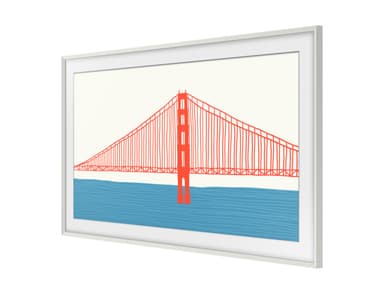 Samsung The Frame 65" skrå ramme (2021-2024/hvid)